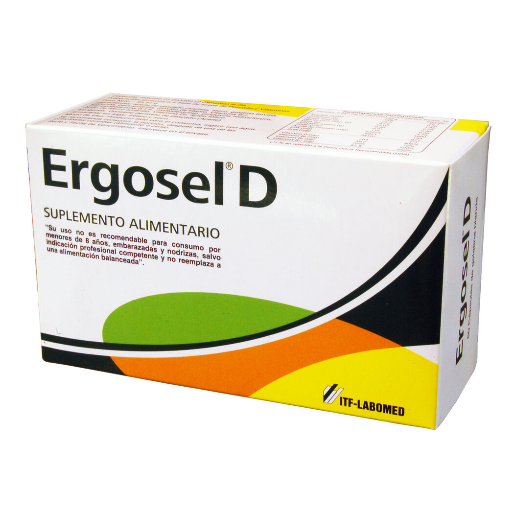 Citrato De Calcio + Vit D3 Cápsulas x 60 Green Med