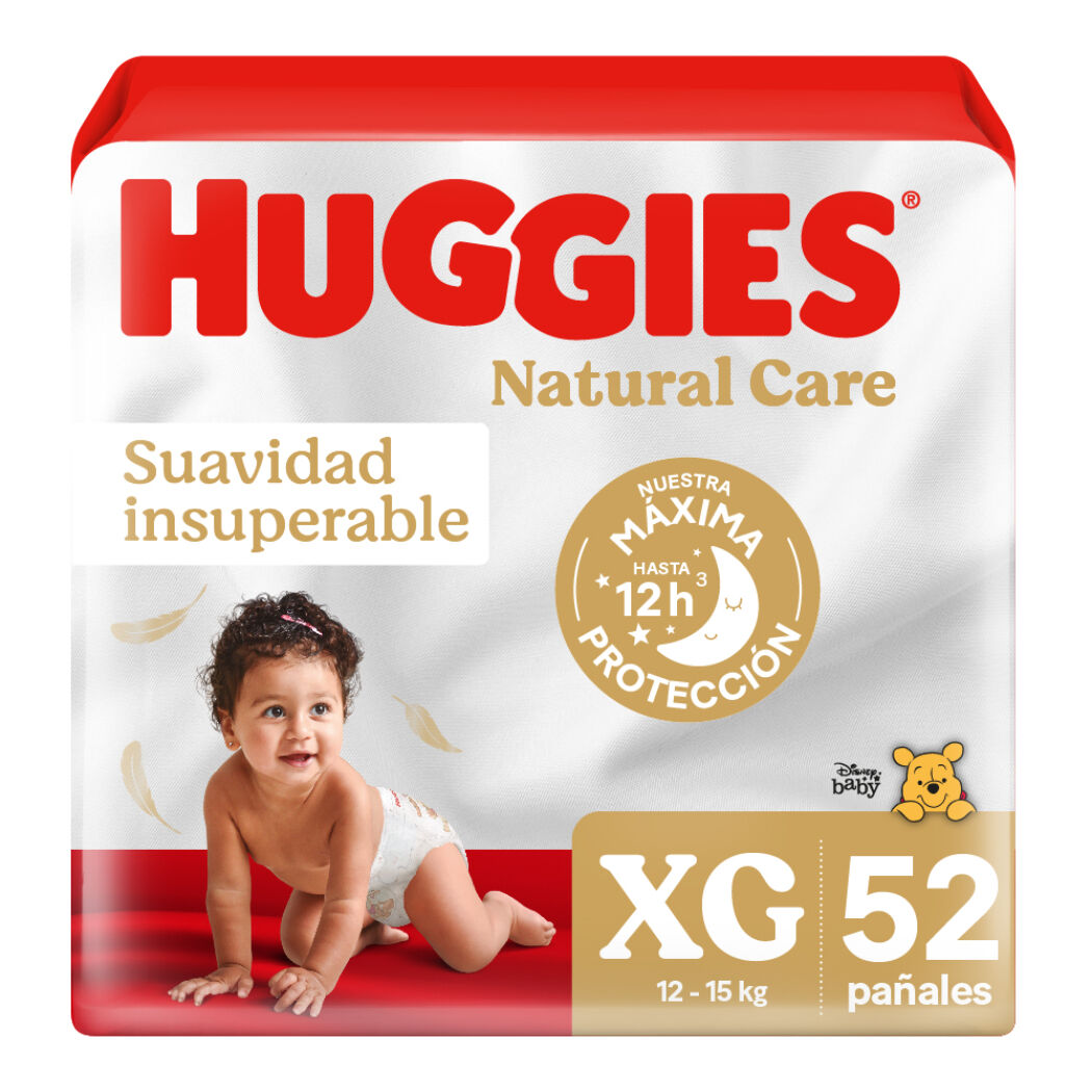 Huggies Active Sec Xg x 52 Unidades (Pañal Infantil)