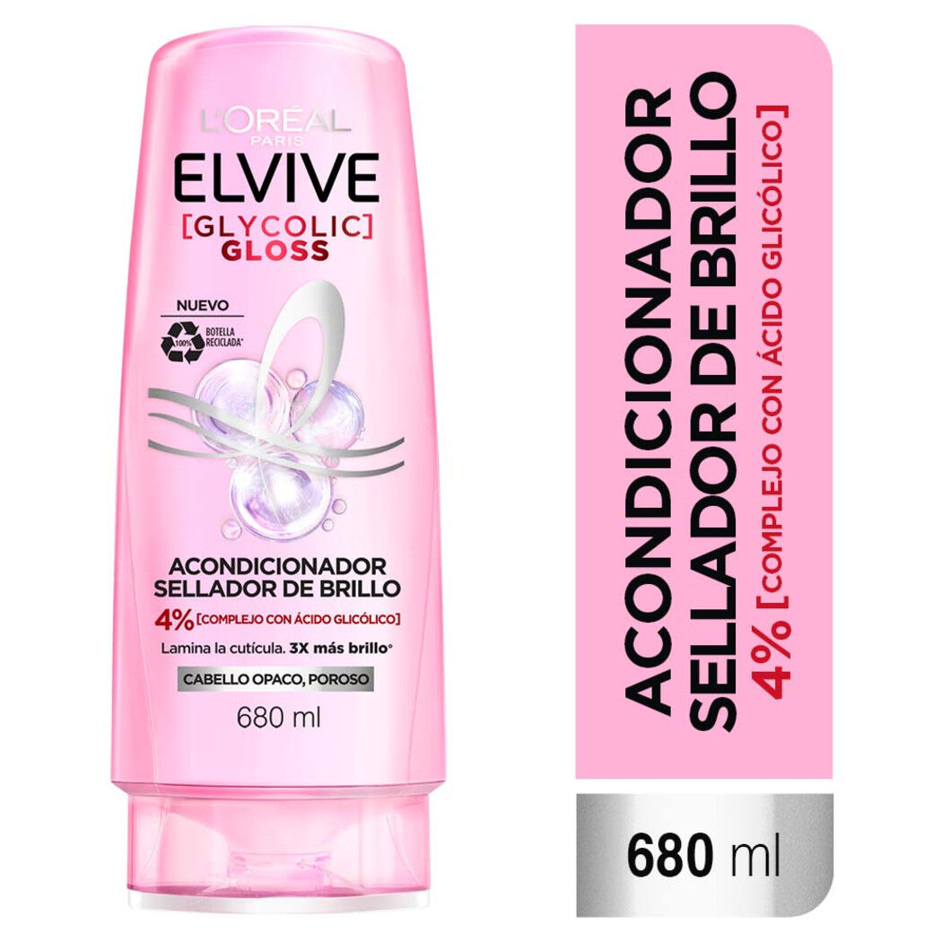 Elvive Aco Glycolic Gloss x 680 ml
