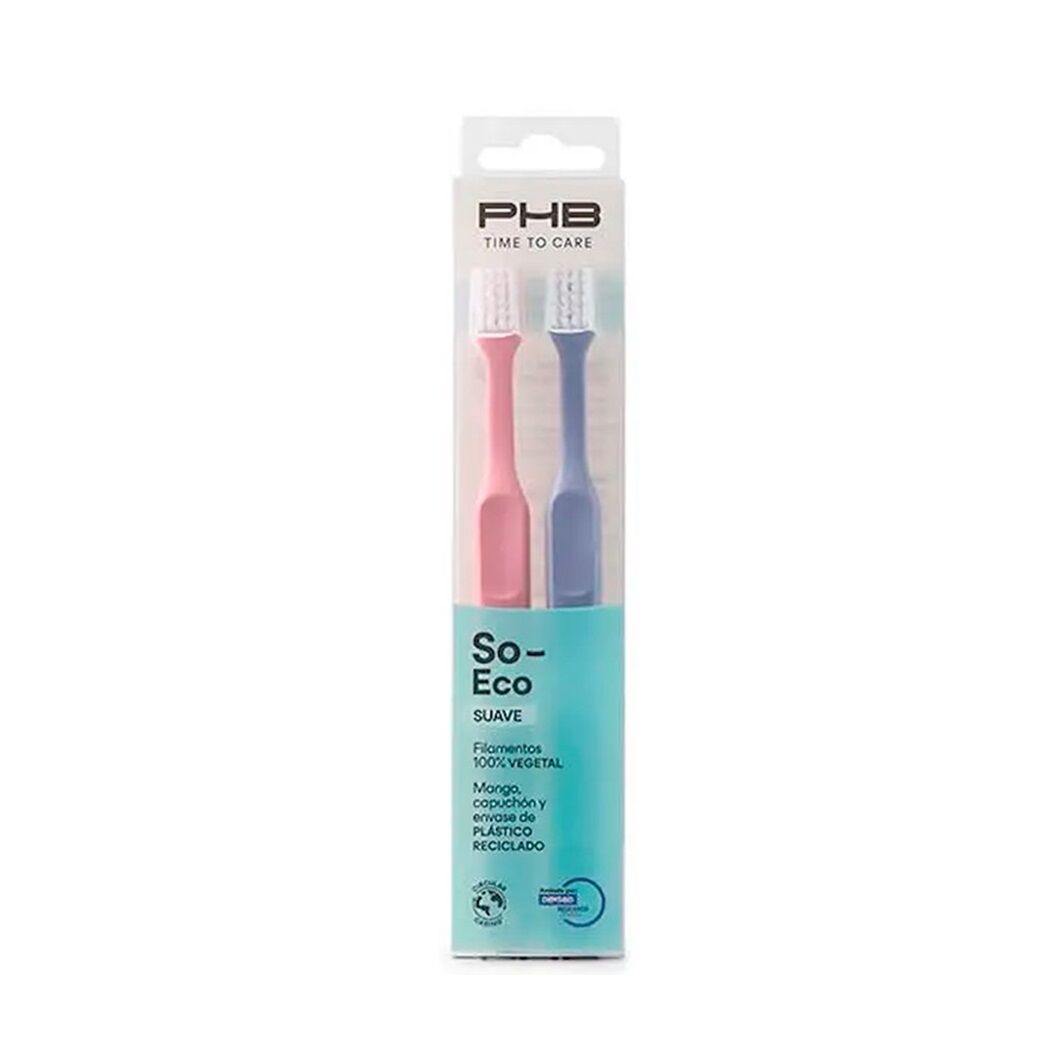 Phb Time To Care So Cepillo Suave x 2 Unidades