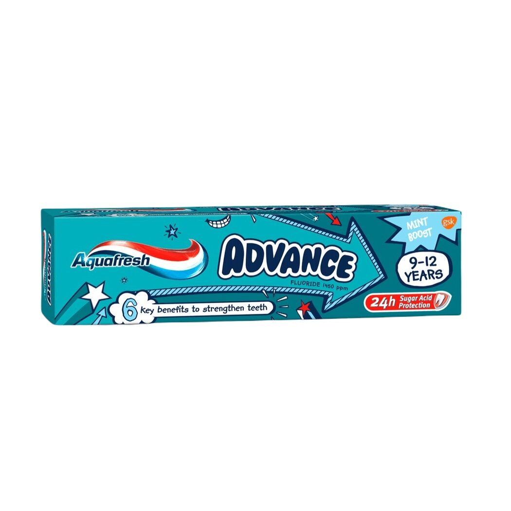 Aquafresh Crema Pack Advanced 158 Gr x 2