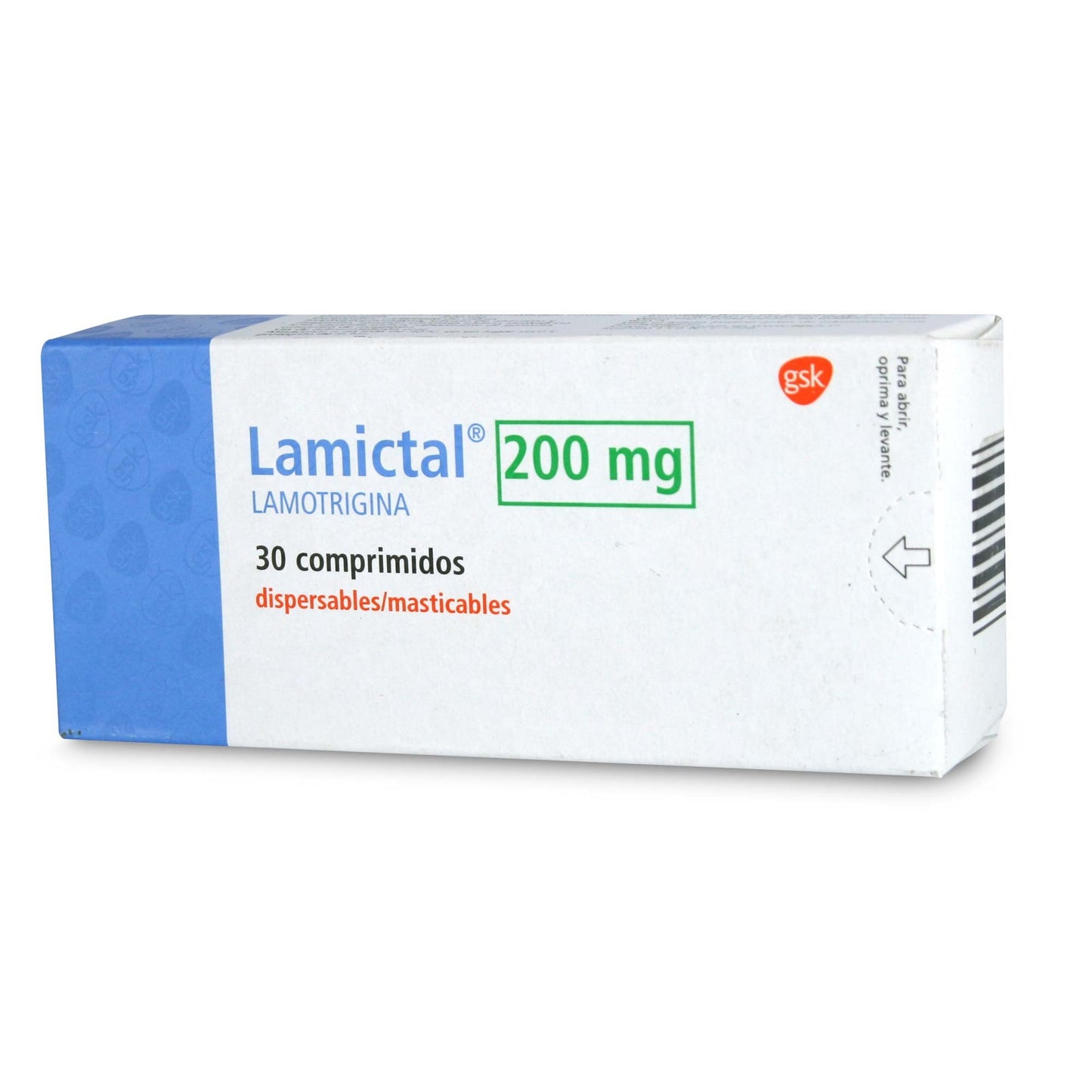 Lamictal Comprimidos Dis 200 mg x 30 (Lamotrigina)