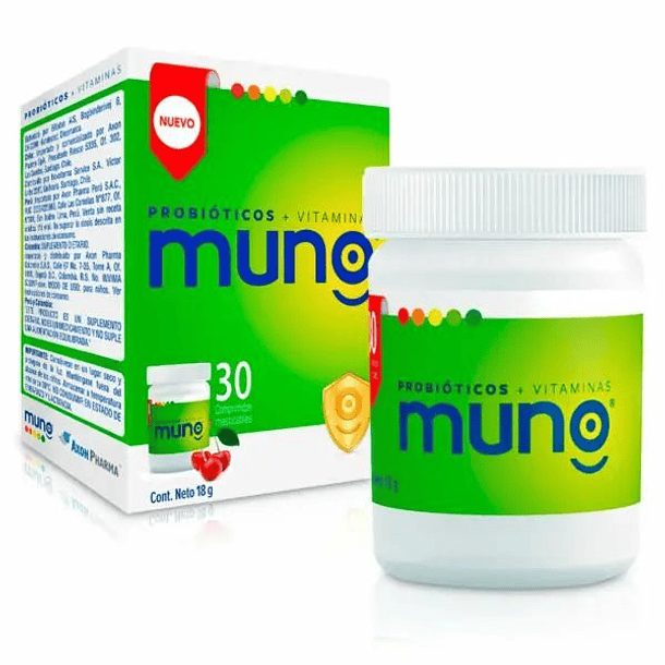 Muno Comprimidos Mas x 30 (Vitaminas Y Suplementos)
