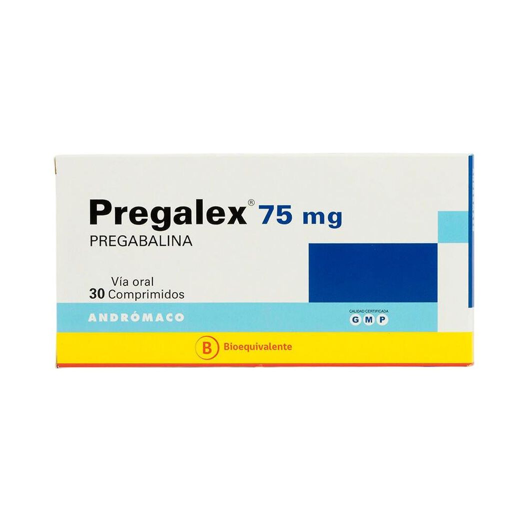 Pregalex Comprimidos 75 mg x 30 (Pregabalina)