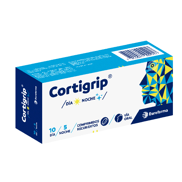 Cortigrip Dn Comprimidos x 10 + 5 (Pseudoef/Paracetamol/Clorfenamina)