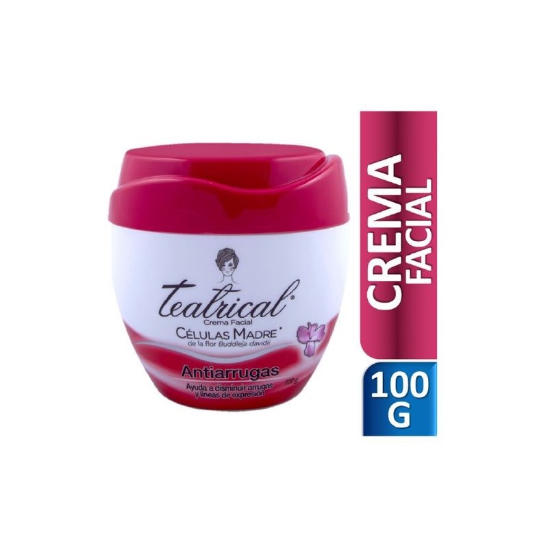Teatrical Antiarrugas Crema x 100 Gr (Cuidado Facial)