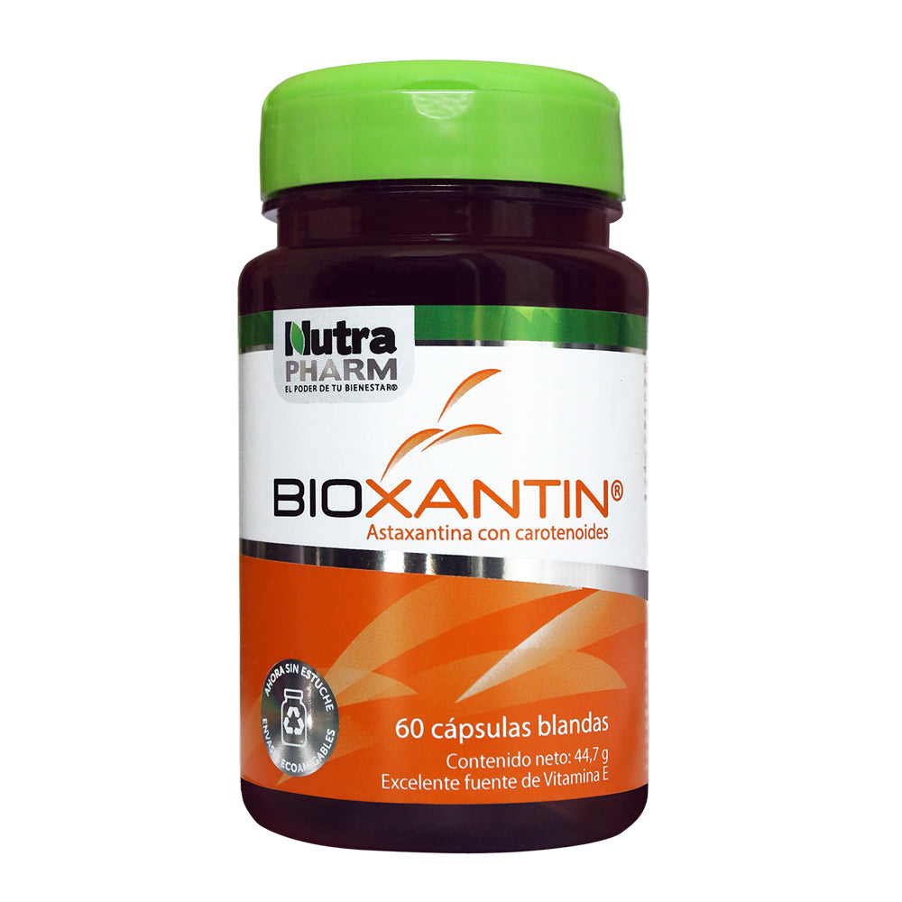 Bioxantin Cápsulas Bla x 60 Nutrapharm (Astaxantina)