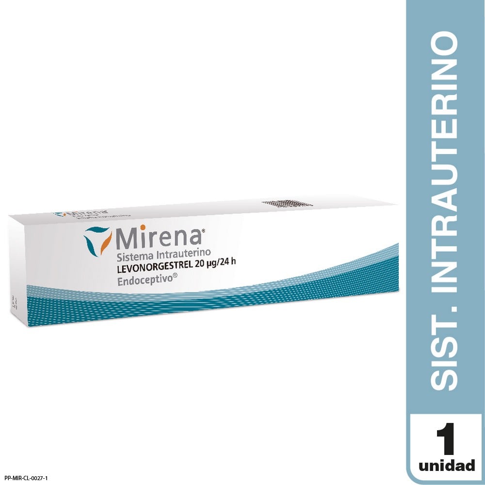 Mirena Diu 20mcg / 24 Hr x 1 (Levonorgestrel)