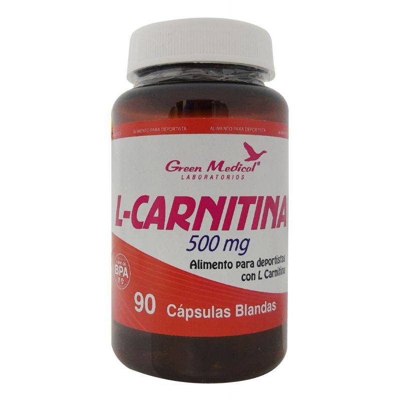 L-Carnitina Cápsulas Bla 500 mg x 90 Green Med