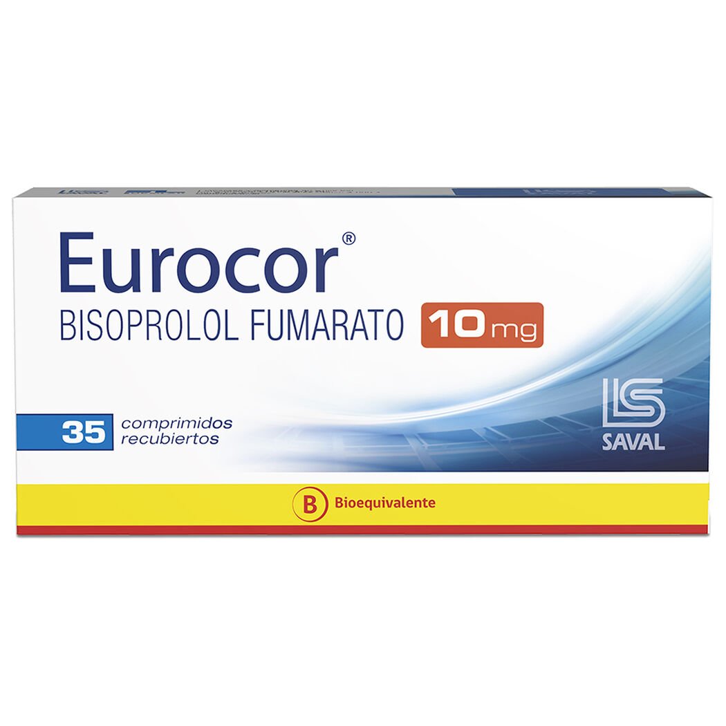 Eurocor Comprimidos 10 mg x 35 (Bisoprolol)