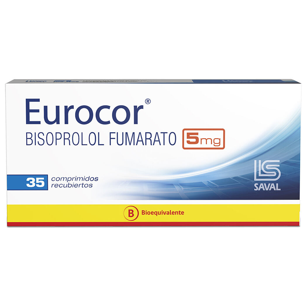 Eurocor Comprimidos 5 mg x 35 (Bisoprolol)