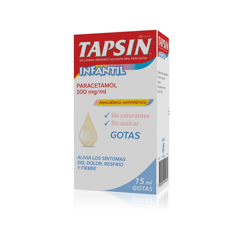 Tapsin Inf Gotas x 15 ml (Paracetamol)