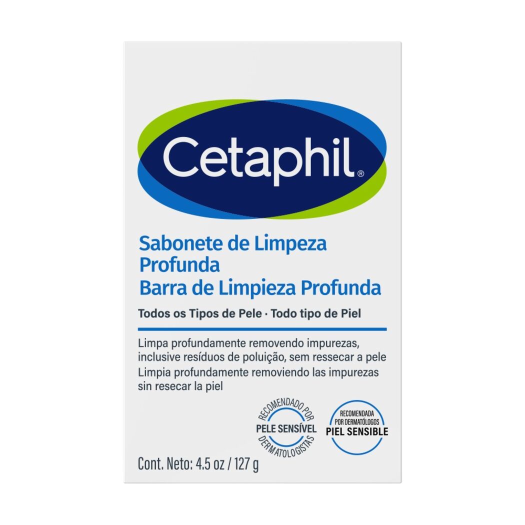 Cetaphil Jab Barra Limpieza Profunda x 127 Gr (Jabon Barra)