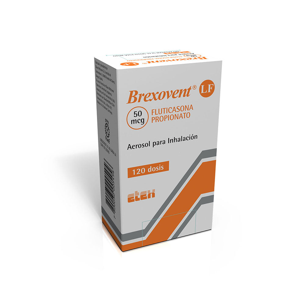 Brexovent Lf Inhbuc 50 mcg x 120 Dss (Fluticasona)