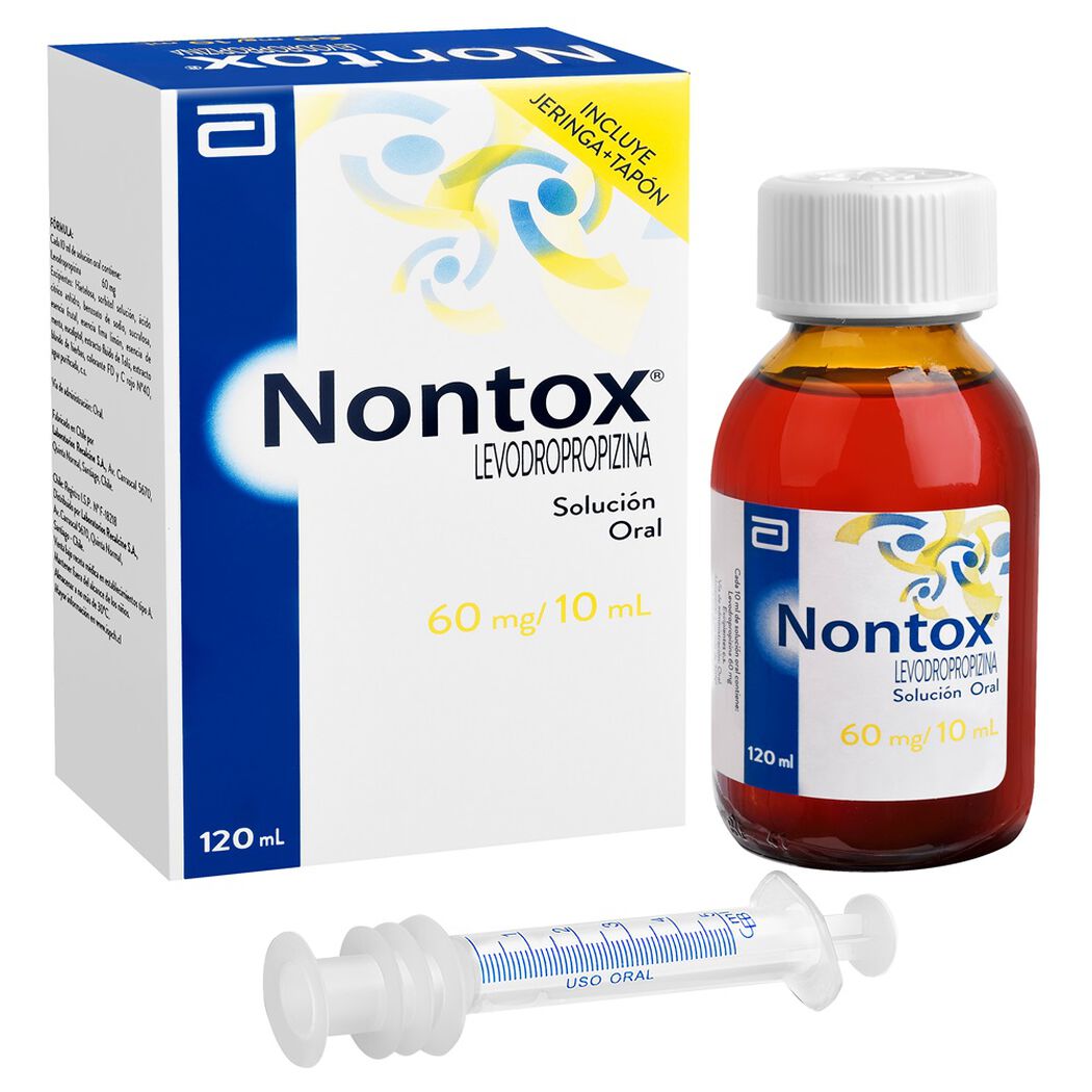 Nontox Solución 60mg/10ml x 120 ml (Levodropropizina)