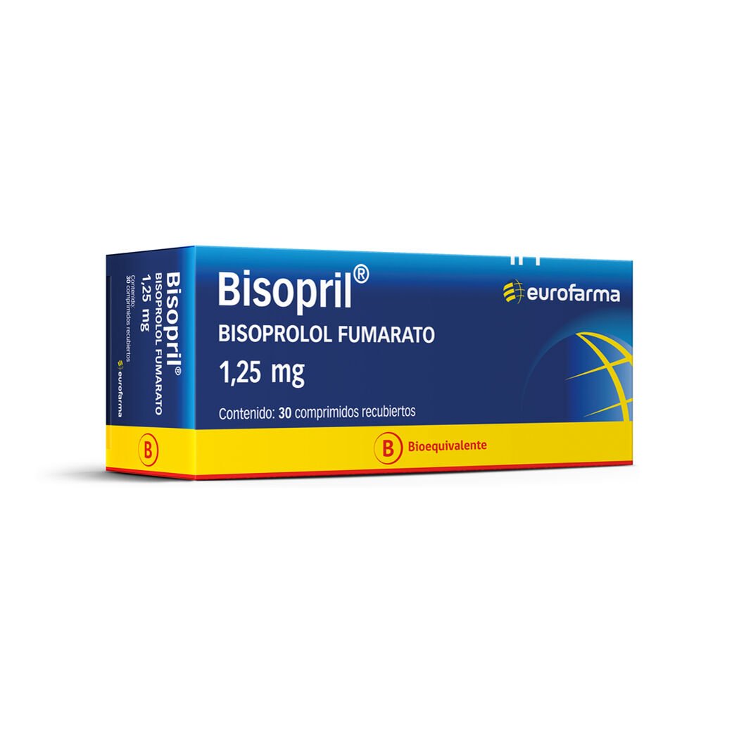 Bisoprolol Comprimidos 1,25 mg x 30 Ascend