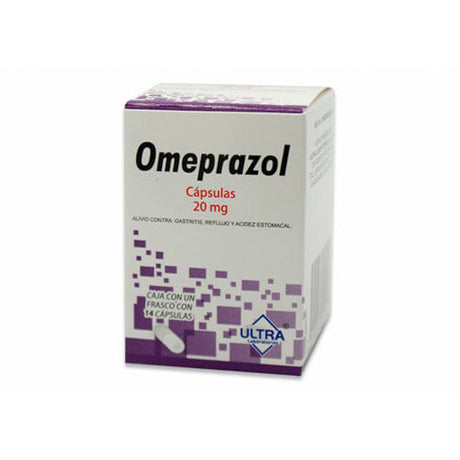 Omeprazol Cápsulas 20 mg x 60 Mdc