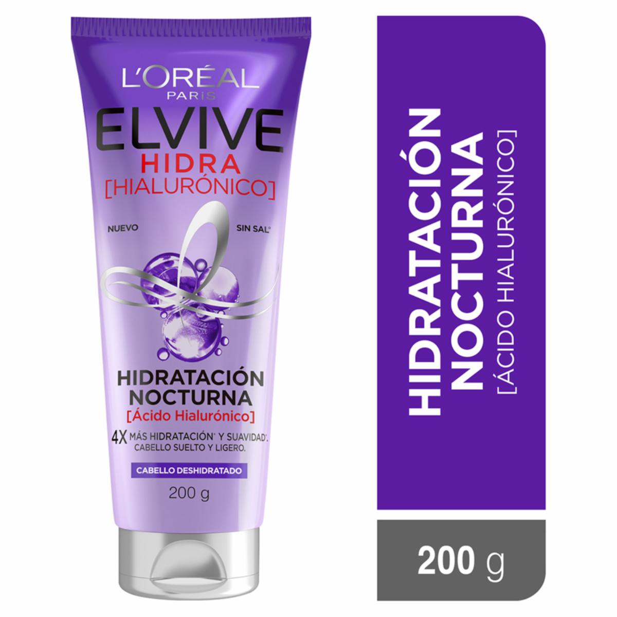 Elvive Hidratation Nocturna x 200 ml (Crema De Peinar)