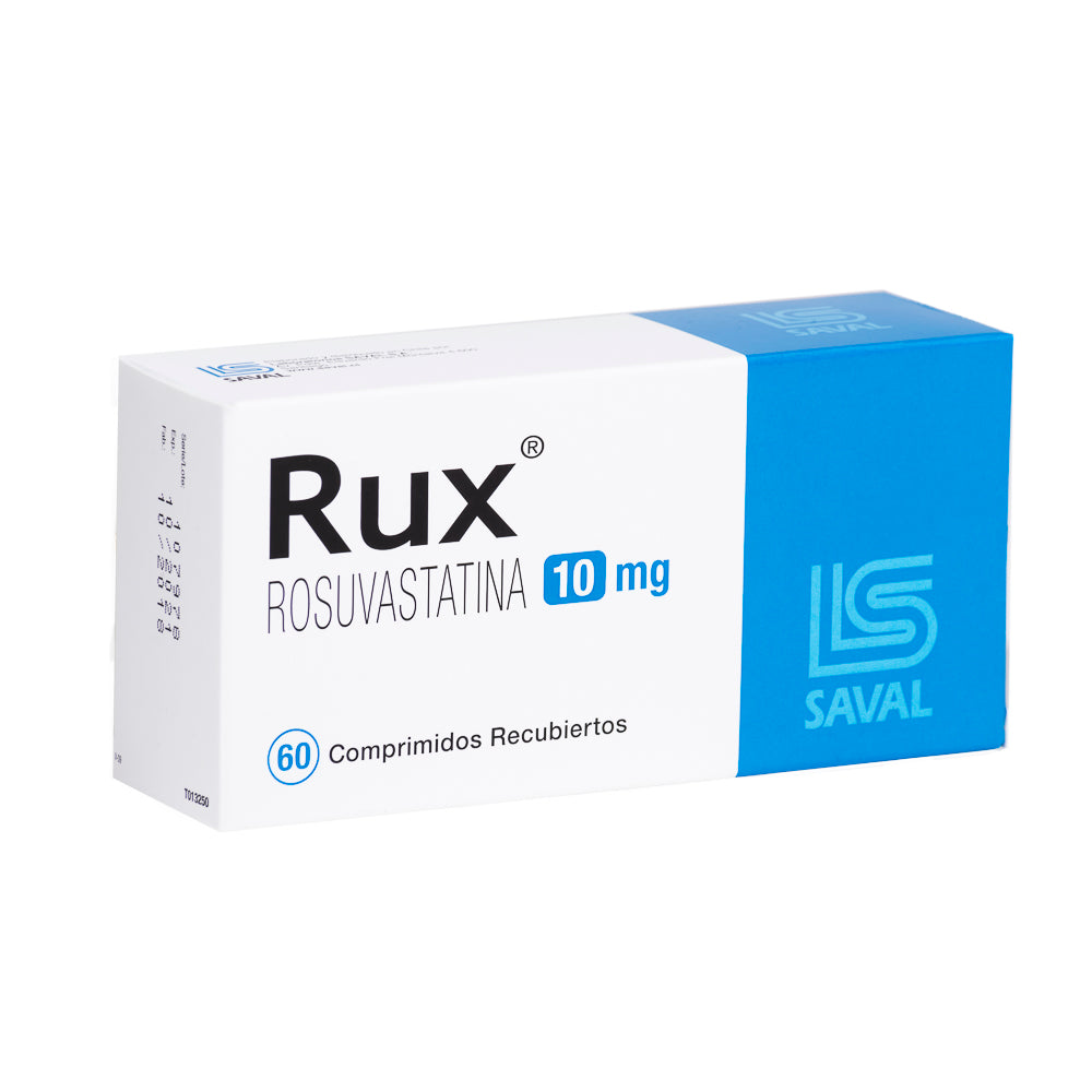 Rux Comprimidos 10 mg x 60 (Rosuvastatina)