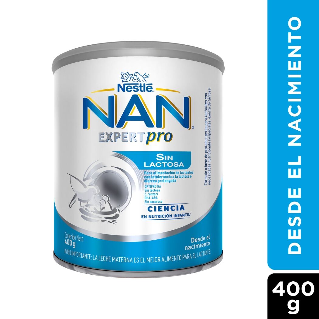 Nan S/Lact Polvo x 400 Gr (Leches Y Formulas)
