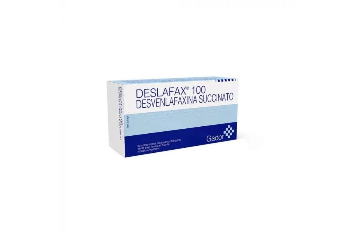 Deslafax Lp Comprimidos 100 mg x 30 (Desvenlafaxina)