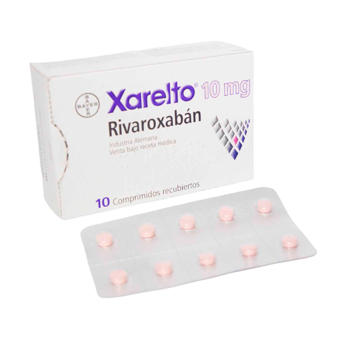 Xarelto Comprimidos 10 mg x 10 (Rivaroxaban)