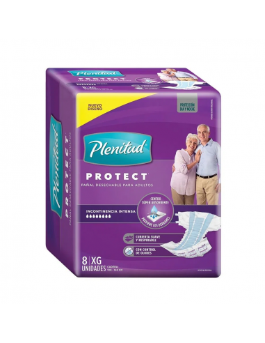 Plenitud Panal Protector Xg x 8 Unidades (Pañal Adulto)