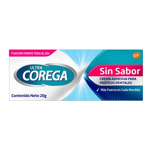 Corega Ultra Menta Crema Adhesivo x 20 Gr (Adhesivo Dental)