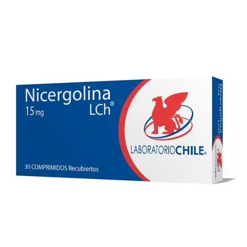 Nicergolina Comprimidos 15 mg x 30 Chile