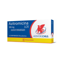Azitromicina Comprimidos 500 mg x 6 Chile