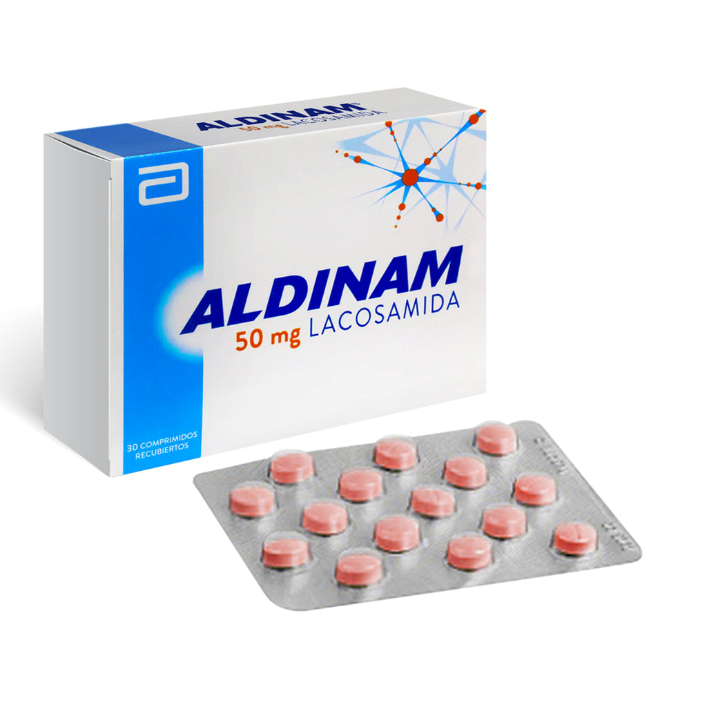 Aldinam Comprimidos 50 mg x 30 (Lacosamida)