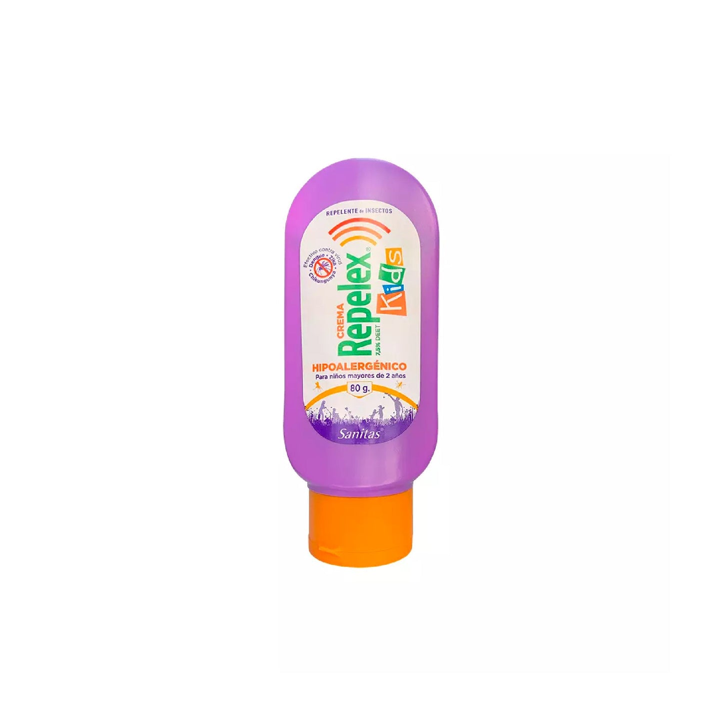 Repelex Kids Crema 7,5% x 80 Gr (Dietiltoluamida)