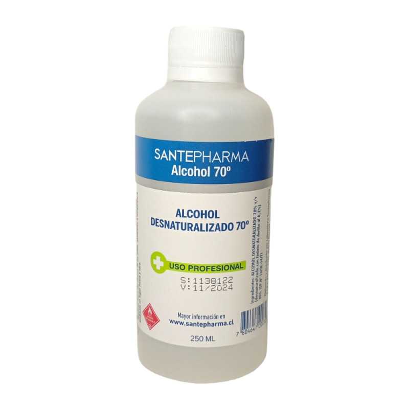 Alcohol Desnaturalizado 70% x 500 ml Santepharma