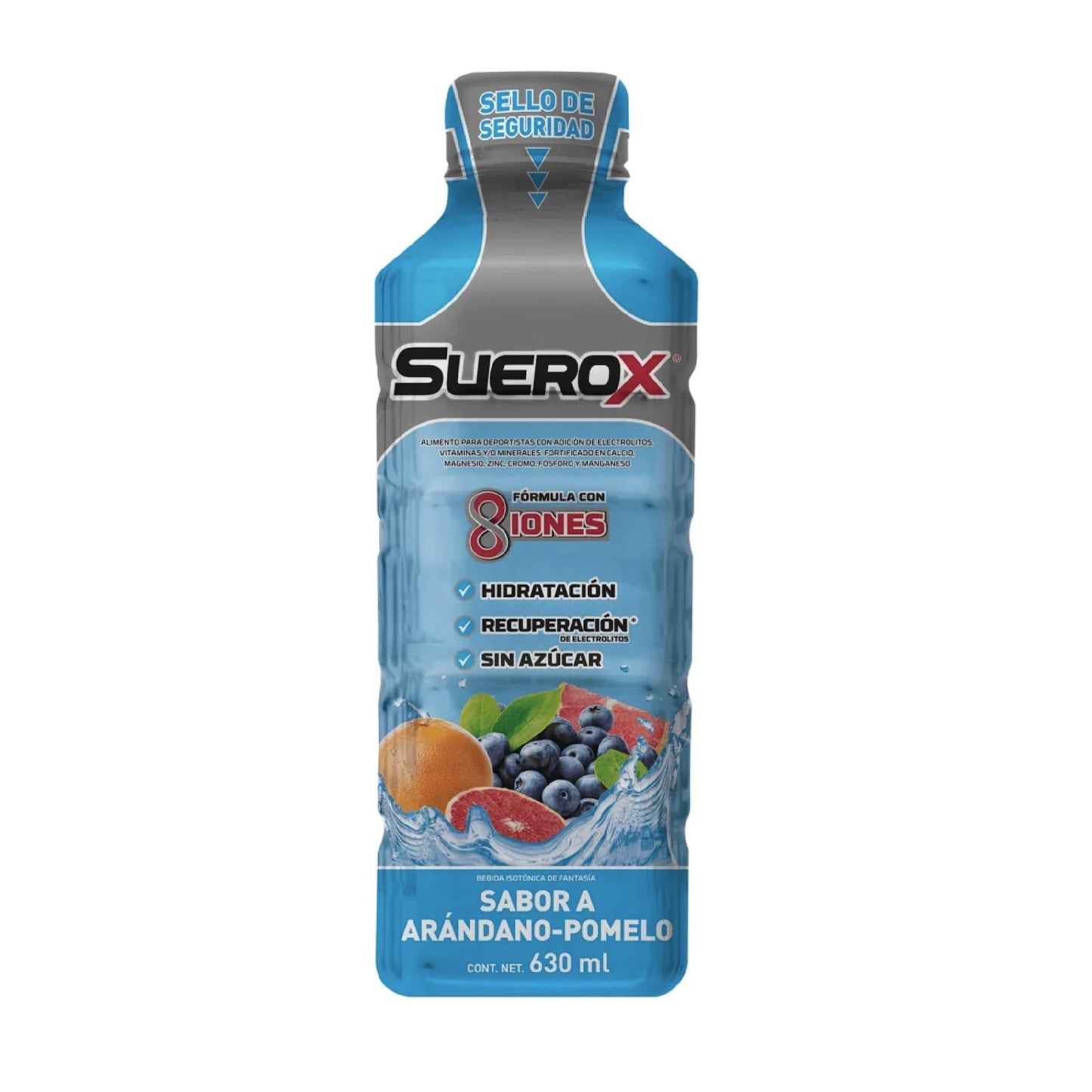 Suerox Polvo Arandano Pomelo 20 Gr x 15 Unidades