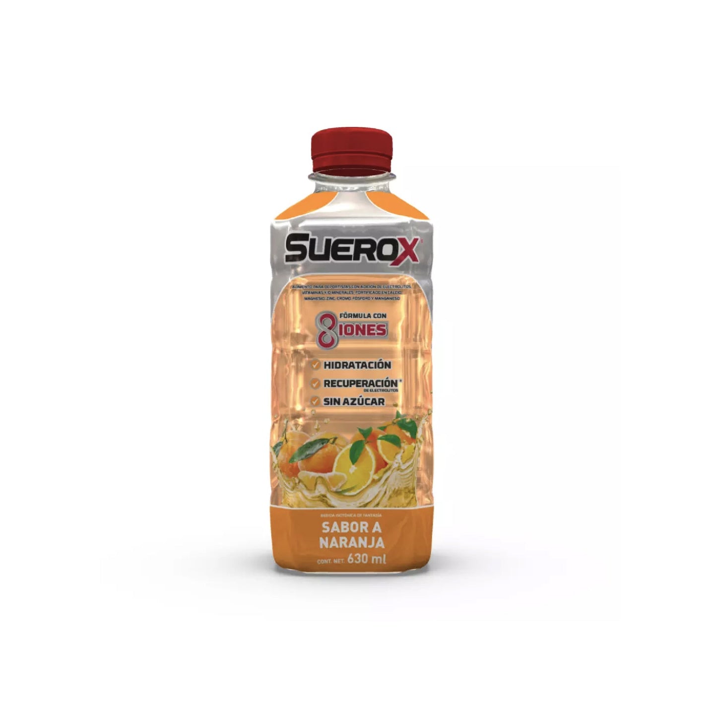 Suerox Polvo Naranja Bebida 20 Gr x 4 Unidades