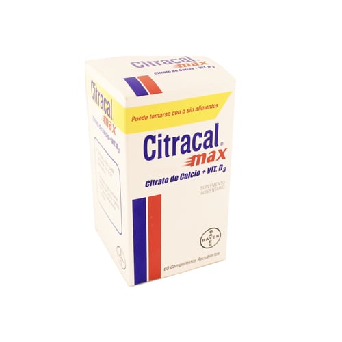 Citracal Max D Comprimidos x 60 (Calcio+Vitamina D3)