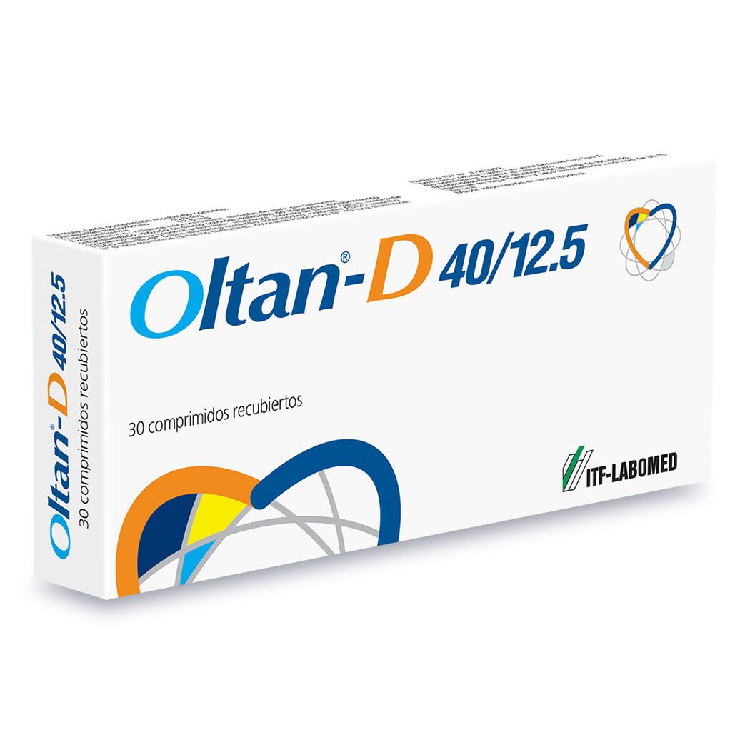 Oltan D Comprimidos 40 mg /12,5 mg x 30 (Olmesartan + Hidroclorotiazida)