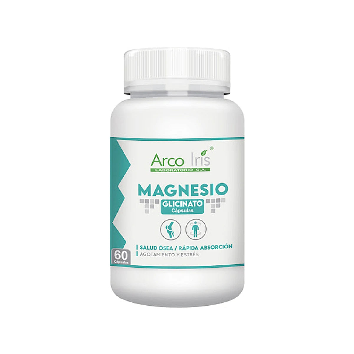Magnesio Glicinato Cápsulas 500 mg x 60 Green Med