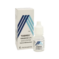 Tobrex Solución Oftálmica 0,3% x 5 ml (Tobramicina)