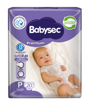 Emubaby Pañal Premium Comfort Metros x 20 Unidades