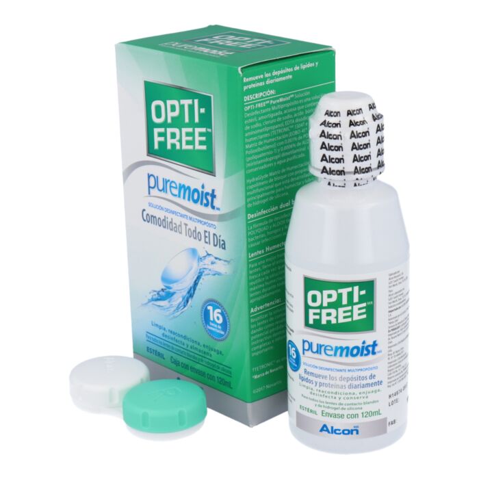 Opti-Free Puremoist x 120 ml (Lubricante Ocular)