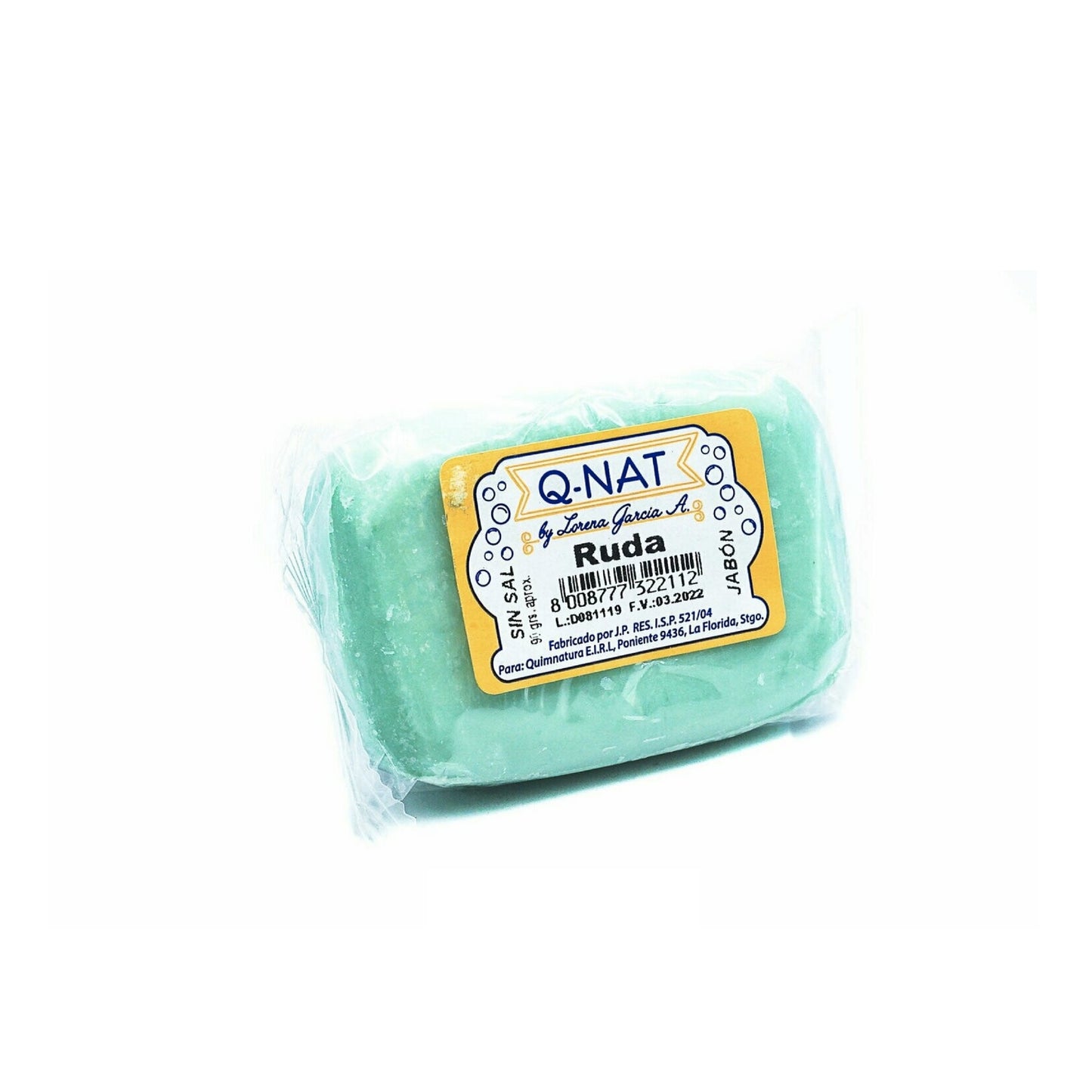 Jabon Ruda x 90 Gr Quimnatura