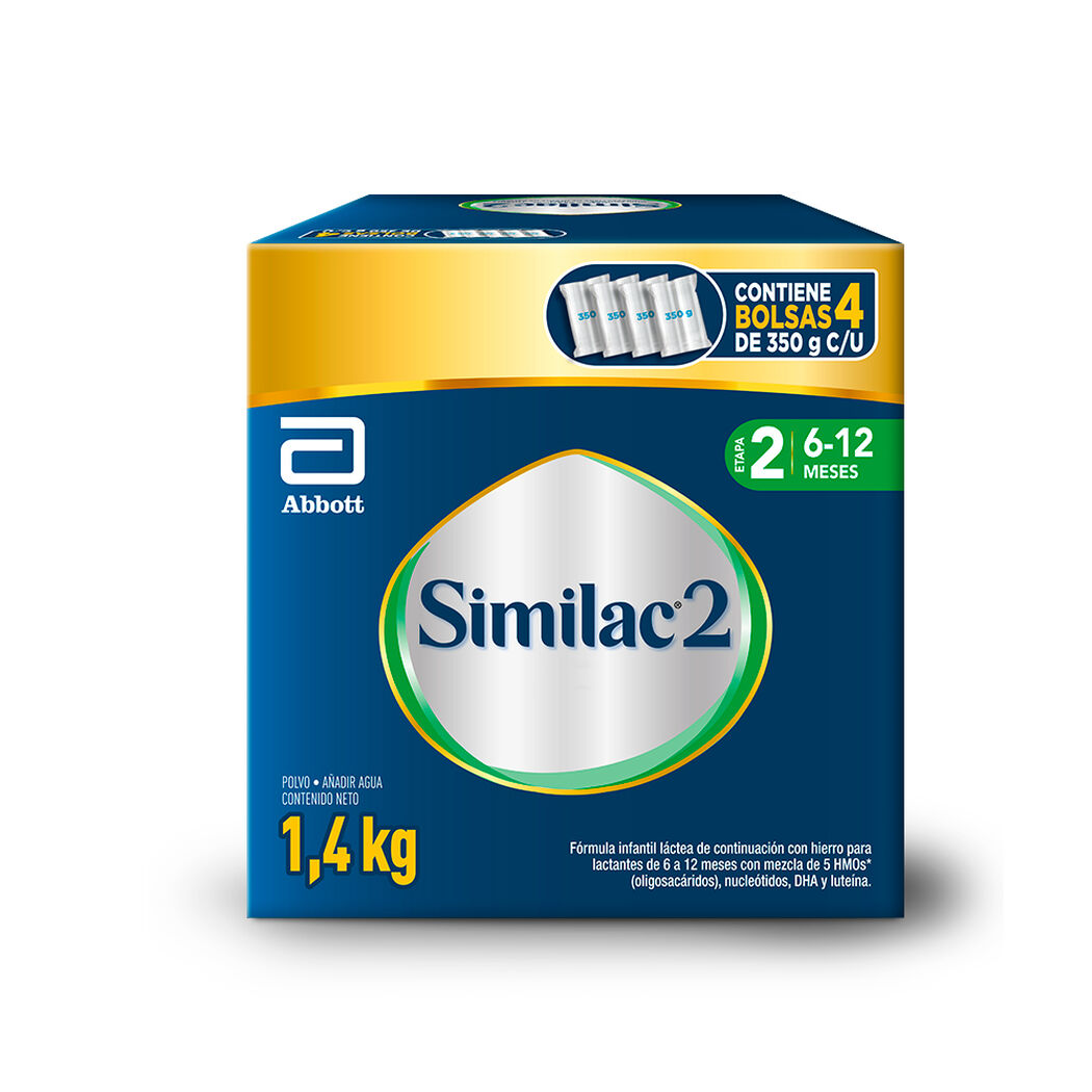 Similac 2 Polvo x 1.400 Gr (Leches Y Formulas)