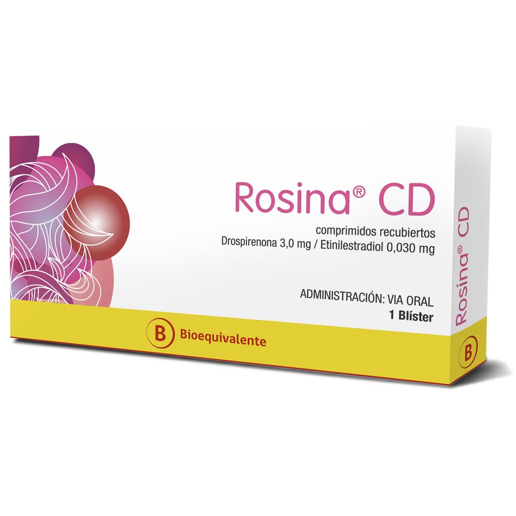 Rosina Cd Comprimidos x 28 (Drospirenona/Etinilestradiol)