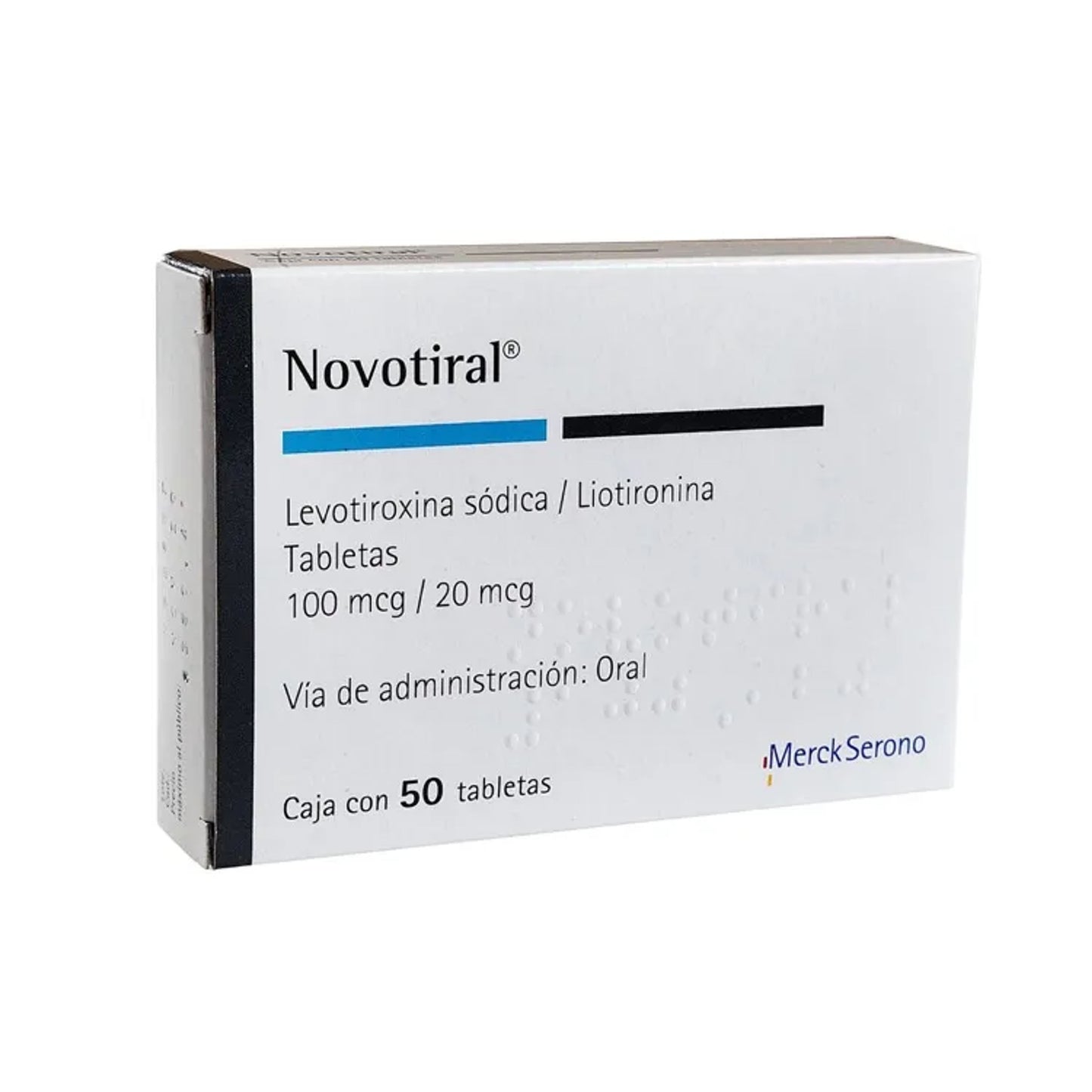 Novothyral Comprimidos x 100 (Levotiroxina/ Liotironina Sodica)