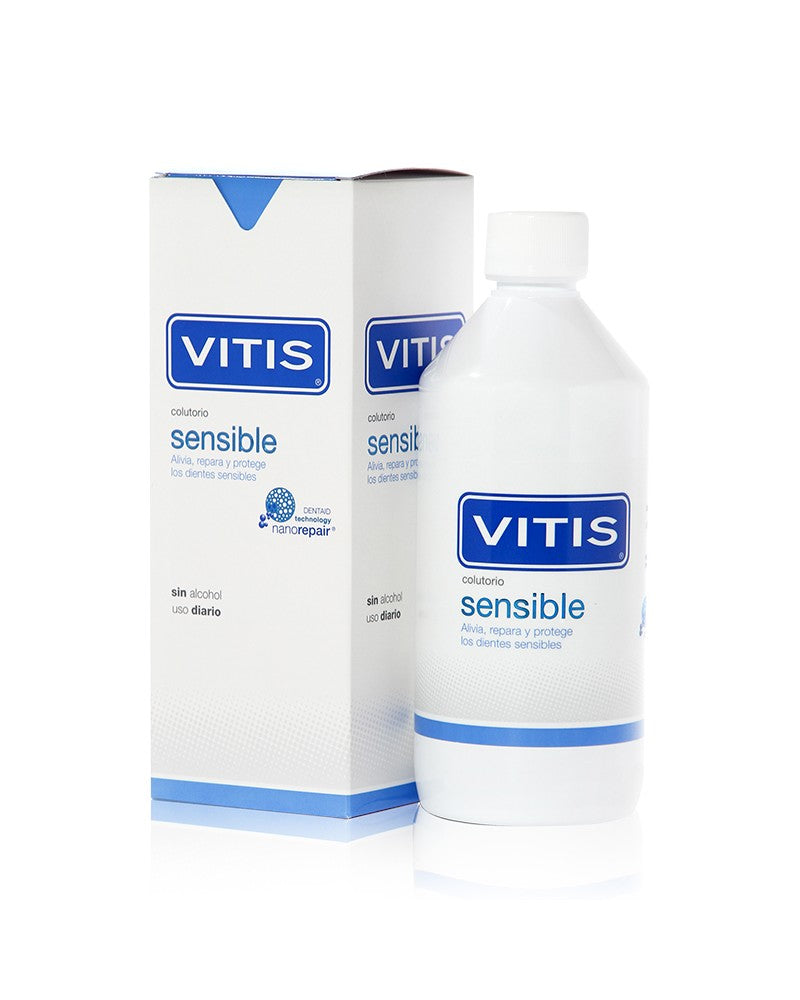 Vitis Sensible Colutorio x 500 ml (Enjuagues Bucales)