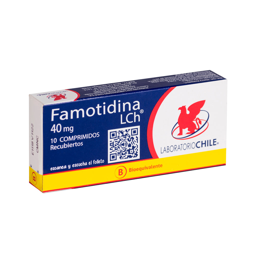 Famotidina Comprimidos 40 mg x 10 Chile
