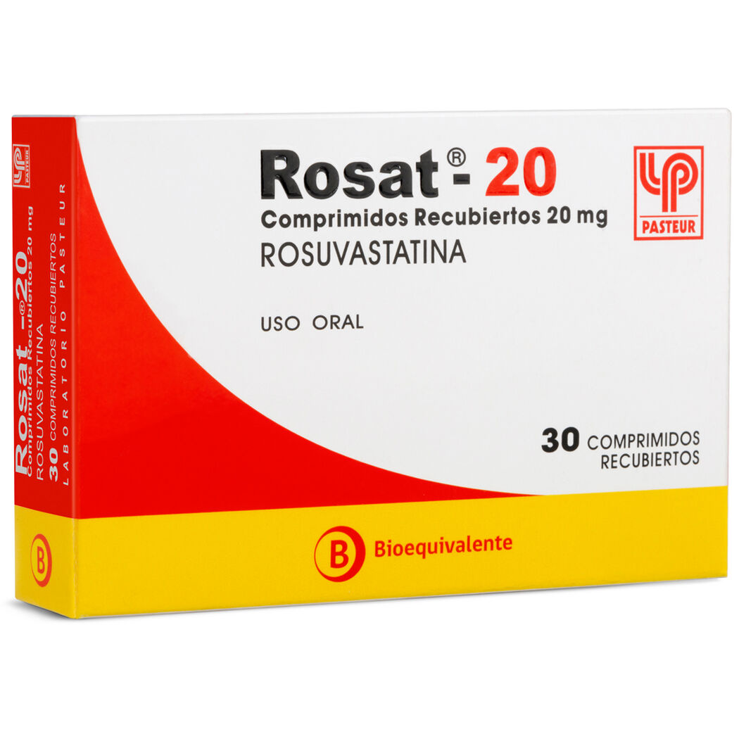 Rosat Comprimidos 20 mg x 30 (Rosuvastatina)