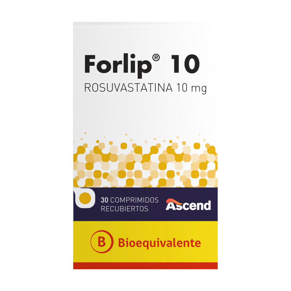 Forlip Comprimidos 10 mg x 30 (Rosuvastatina)