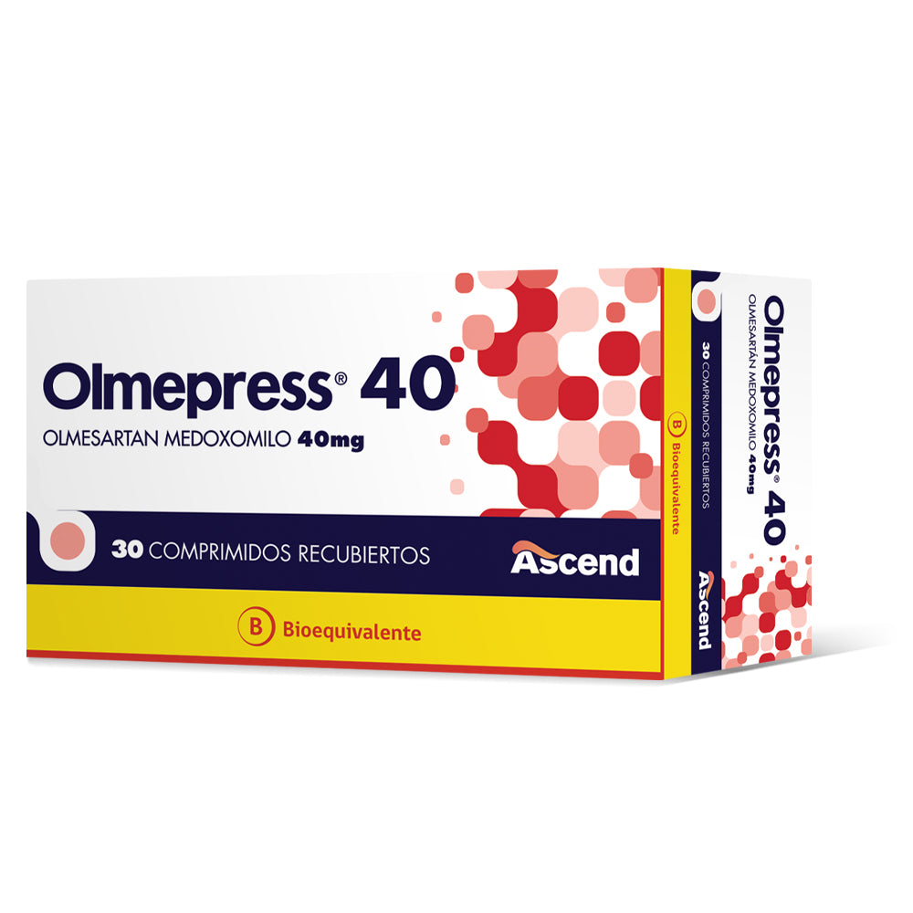 Olmepress Comprimidos 40 mg x 30 Ascend (Olmesartan)